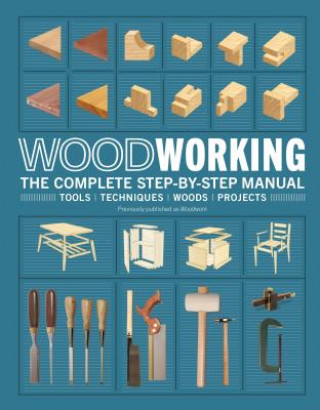 Книга Woodworking DK