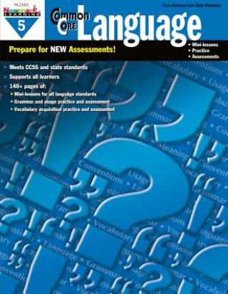 Книга Common Core Practice Language Grade 5 Newmark Learning