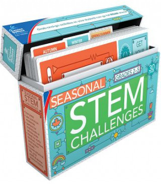 Παιχνίδι/Επιτραπέζιο παιχνίδι Seasonal Stem Challenges Learning Cards Carson-Dellosa Publishing