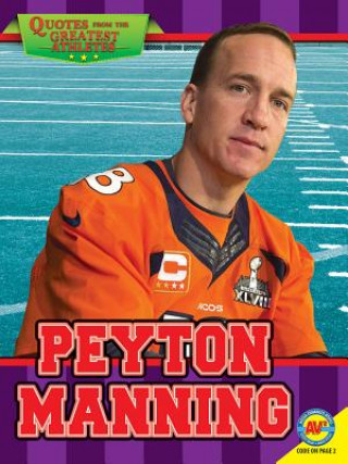 Knjiga Peyton Manning N/A