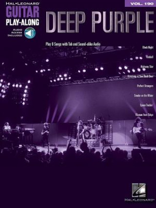 Kniha Deep Purple: Guitar Play-Along Volume 190 [With Access Code] Deep Purple