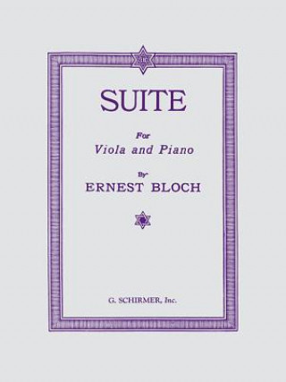 Книга Suite: Viola and Piano Ernst Bloch