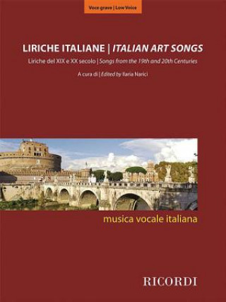 Kniha Italian Art Songs: 48 Songs from the 19th and 20th Centuries - Medium/Low Voice Hal Leonard Corp