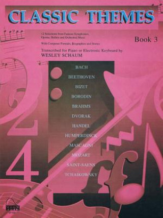 Book Classic Themes, Bk 3 Hal Leonard Corp