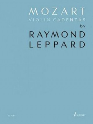 Carte Mozart Violin Cadenzas Raymond Leppard