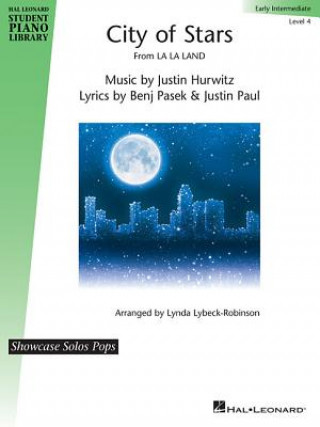 Kniha City of Stars: Hal Leonard Student Piano Library Showcase Solos Pops - Early Intermediate Level 4 Justin Hurwitz