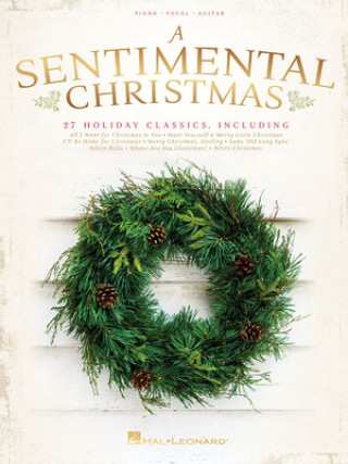 Książka A Sentimental Christmas Book Hal Leonard Corp