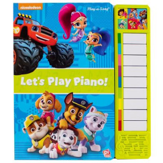 Kniha Nickelodeon: Let's Play Piano! Sound Book Phoenix