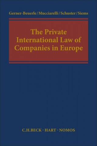 Buch The Private International Law of Companies in Europe Carsten Gerner-Beuerle