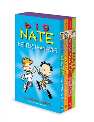 Livre Big Nate Better Than Ever: Big Nate Box Set Volume 6-9 Lincoln Peirce