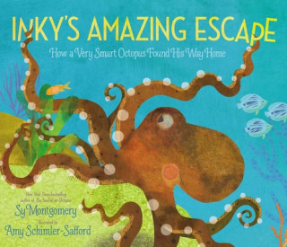 Livre Inky's Amazing Escape: How a Very Smart Octopus Found His Way Home Sy Montgomery