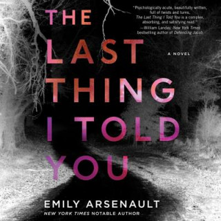 Audio The Last Thing I Told You Emily Arsenault