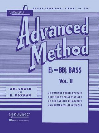 Kniha Rubank Advanced Method, Vol. 2 - Bass/Tuba (B.C.) H. Voxman