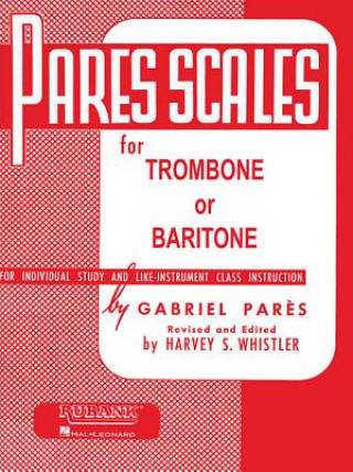 Buch Pares Scales: Trombone or Baritone B.C. Gabriel Pares