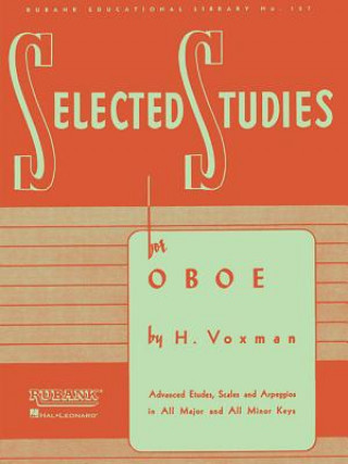 Kniha Selected Studies: For Oboe H. Voxman