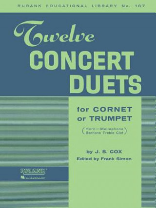 Carte Twelve Concert Duets for Cornet or Trumpet J. S. Cox