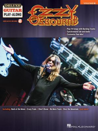 Carte Ozzy Osbourne: Deluxe Guitar Play-Along Volume 8 Ozzy Osbourne