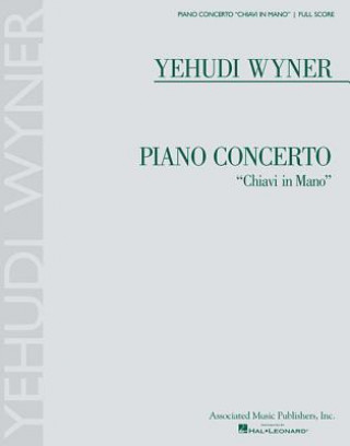 Książka Piano Concerto "Chiavi in Mano" Yehudi Wyner