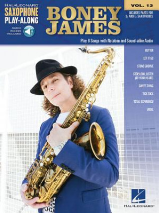 Book Boney James: Saxophone Play-Along Volume 13 Boney James