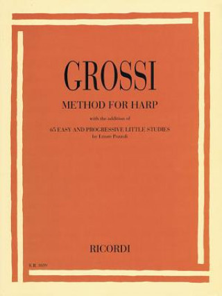 Könyv Method for Harp: With 65 Easy & Progressive Little Studies Ettore Pozzoli