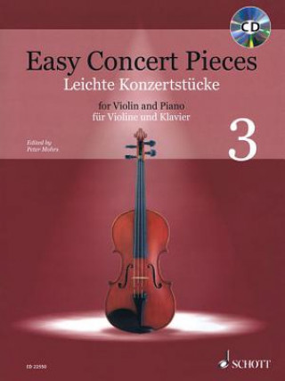 Carte Easy Concert Pieces - Volume 3: 16 Famous Pieces from 4 Centuries Violin and Piano Hal Leonard Corp