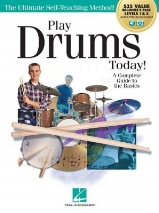 Carte PLAY DRUMS TODAY ALLINONE BEGINNERS PACK Scott Schroedl