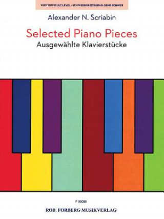 Kniha Selected Piano Pieces Alexander Scriabin