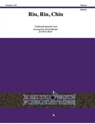 Carte Riu, Riu, Chiu: Conductor Score & Parts David Marlatt