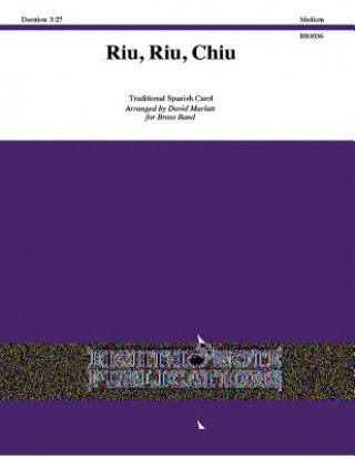 Knjiga Riu, Riu, Chiu: Conductor Score & Parts David Marlatt