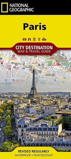 Έντυπα Paris Map National Geographic Maps