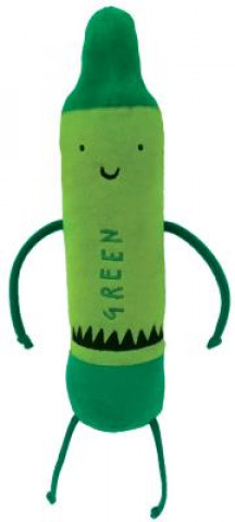 Kniha The Day the Crayons Quit Green 12" Plush Drew Daywalt