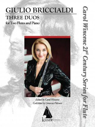 Carte Three Duos for Two Flutes and Piano Giulio Briccialdi