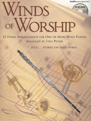 Carte Winds of Worship: Flute [With CD] Stan Pethel