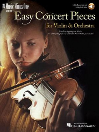 Książka Easy Concert Pieces for Violin & Orchestra [With CD (Audio)] Hal Leonard Corp