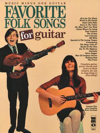 Kniha Favorite Folks Songs for Guitar [With CD (Audio)] Hal Leonard Corp