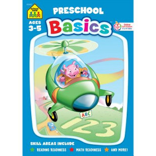 Kniha School Zone Preschool Basics 96-Page Workbook Joan Hoffman