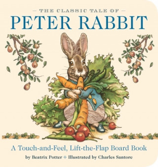 Könyv Peter Rabbit Touch & Feel Board Book Beatrix Potter