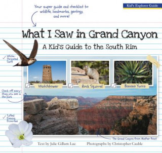 Kniha What I Saw in Grand Canyon: A Kid's Guide to the National Park Julie Gillum Lue