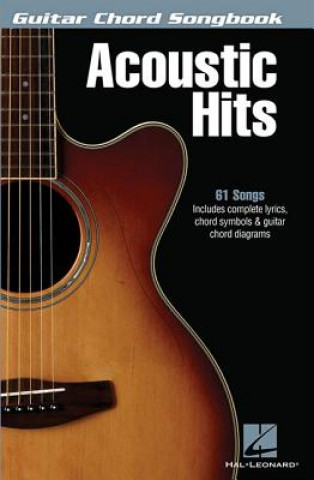 Knjiga Acoustic Hits Hal Leonard Publishing Corporation