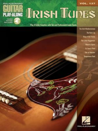 Kniha Irish Tunes: Guitar Play-Along Volume 137 (Bk/Online Audio) [With CD (Audio)] Hal Leonard Corp