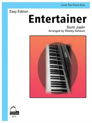 Kniha Entertainer: Schaum Level Two Piano Solo Scott Joplin