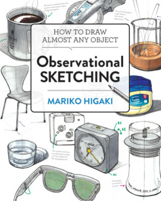 Книга Observational Sketching Mariko Higaki