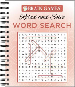 Könyv Brain Games Relax & Solve Word Search Publications International