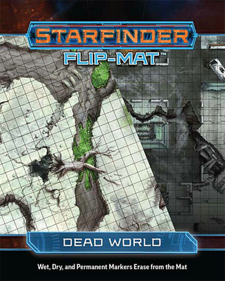 Joc / Jucărie Starfinder Flip-Mat: Dead World Damien Mammoliti
