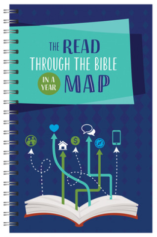 Livre The Read Through the Bible in a Year Map (General) Compiled By Barbour Staff