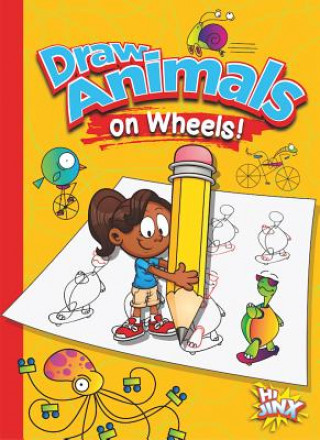Knjiga Draw Animals on Wheels! Luke Colins