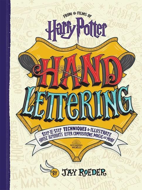 Könyv Harry Potter Hand Lettering Editors of Thunder Bay Press