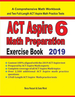 Buch ACT Aspire 6 Math Preparation Exercise Book Reza Nazari