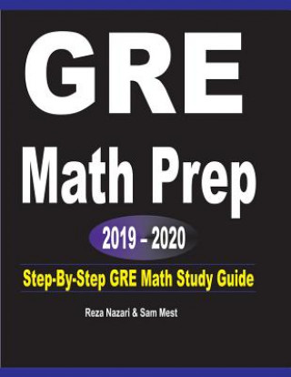 Książka GRE  Math Prep  2019 - 2020 Reza Nazari