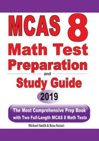 Книга MCAS 8  Math Test Preparation and  study guide Michael Smith